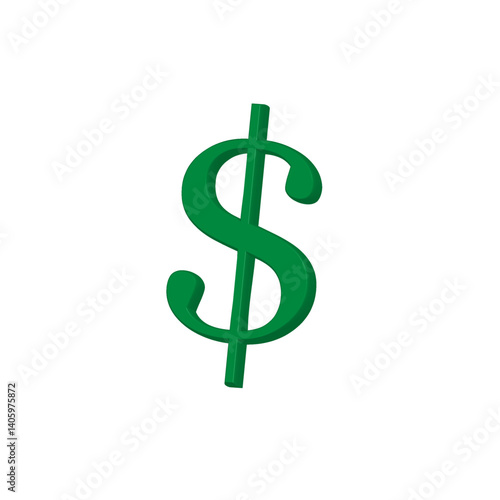 green dollar symbol
