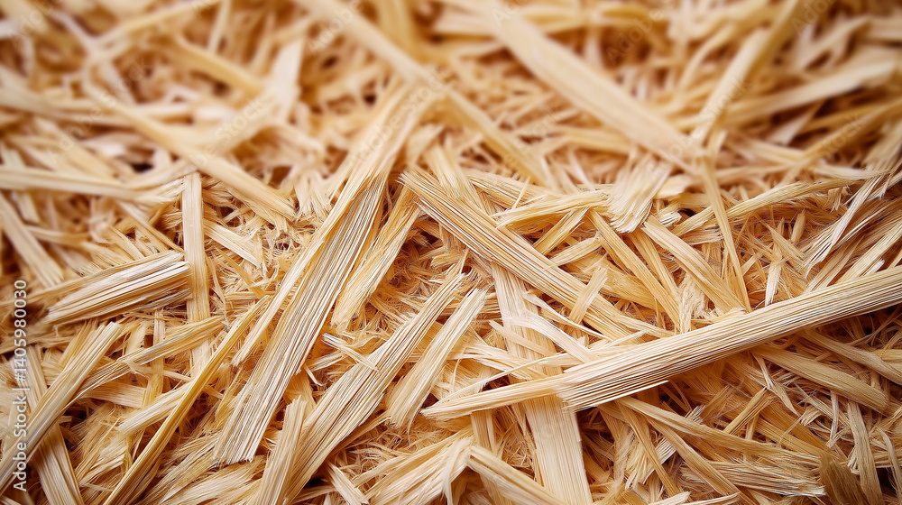 Thin wood shavings creating natural abstract texture background Thin wood shavings creating natural abstract texture background