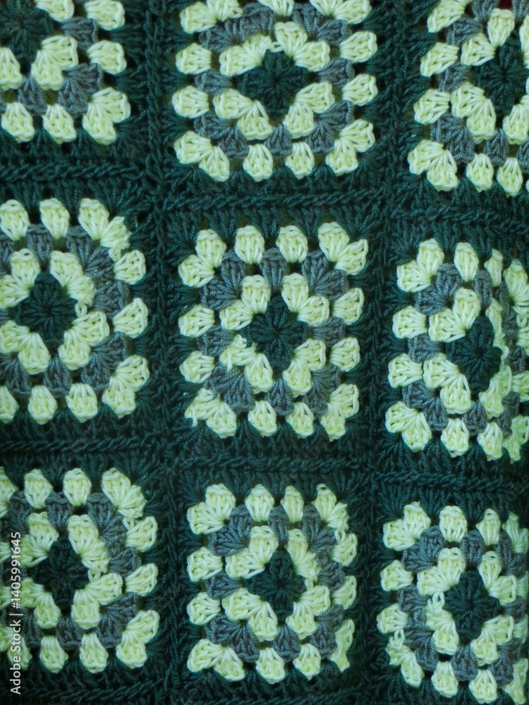 knitted fabric texture with flowers knitted fabric texture with flowers