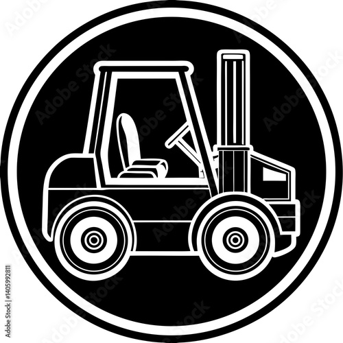 loader vinyl ready vector illustration  Vector icon illustration silhouette Graphics design image white background 