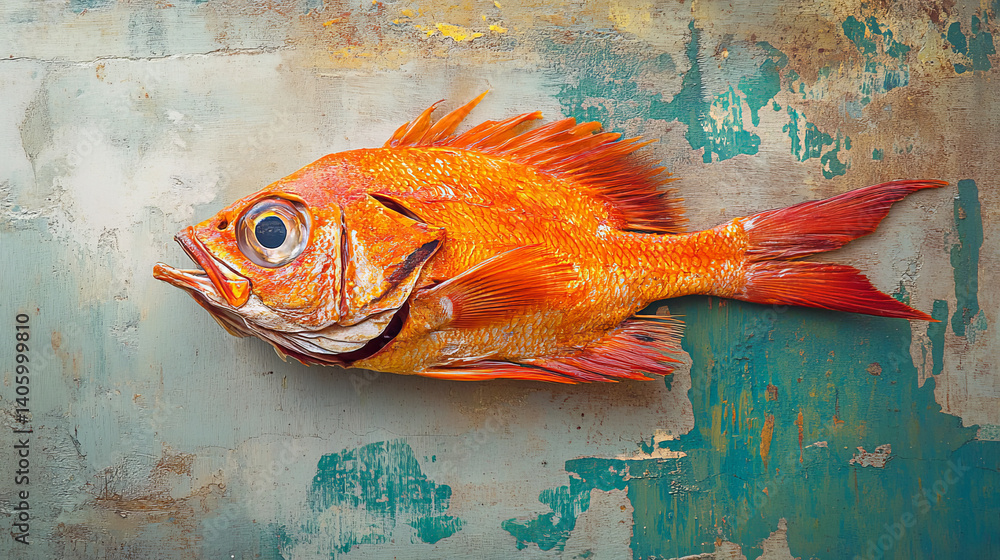 Red snapper of dried fish