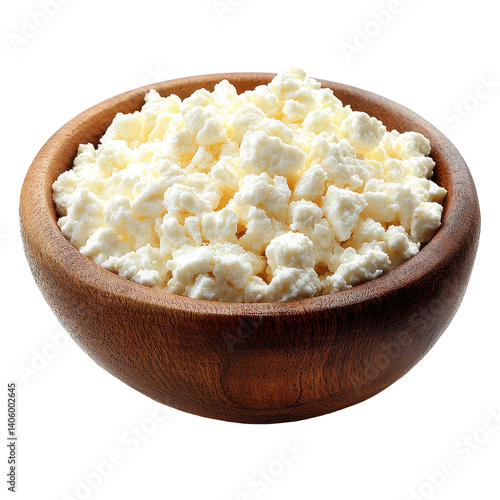 Wallpaper Mural Cottage cheese isolated on transparent background. Torontodigital.ca