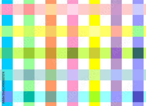 Colorful overlapping stripes
