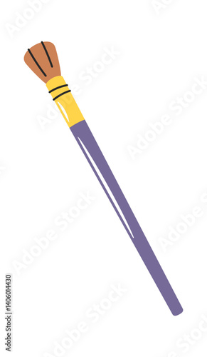 Cosmetic brush hand drawn instrument