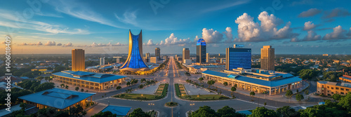 city ​​of Yamoussoukro Cote d Ivoire