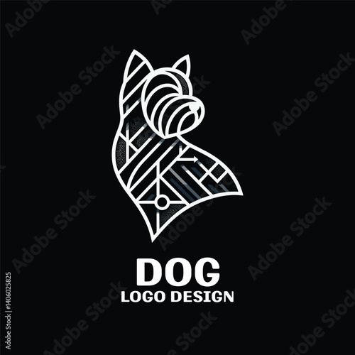 Dog Vector Logo Design