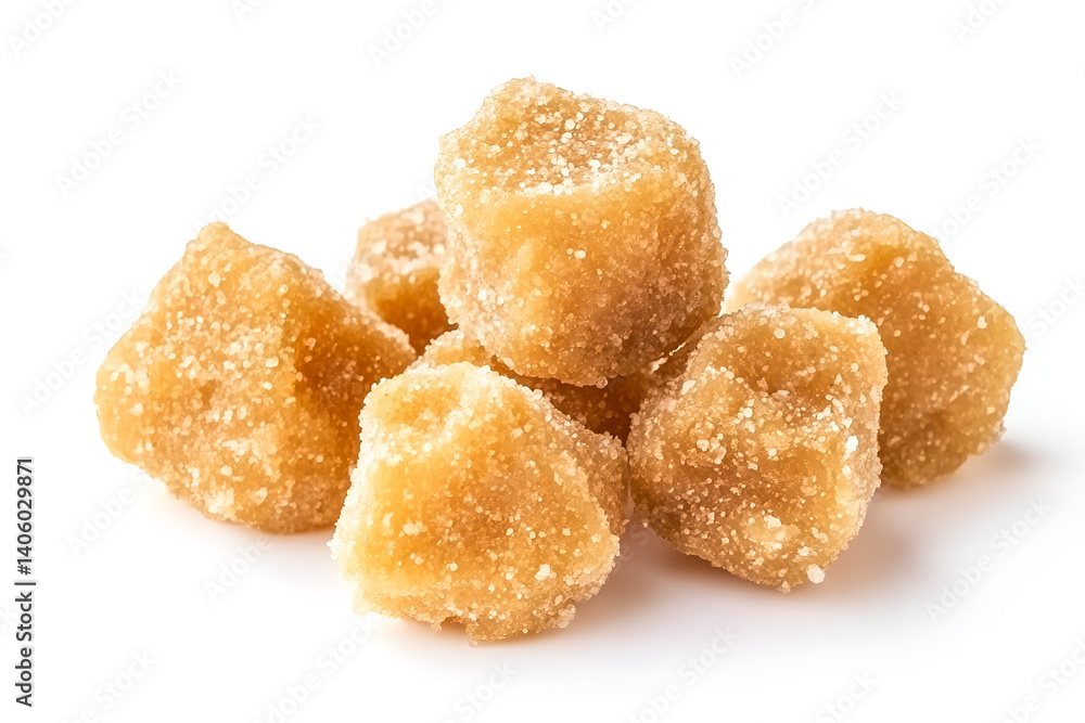 Sweet Golden Sugar Candy Cubes Delightful Treat Sweet Golden Sugar Candy Cubes Delightful Treat