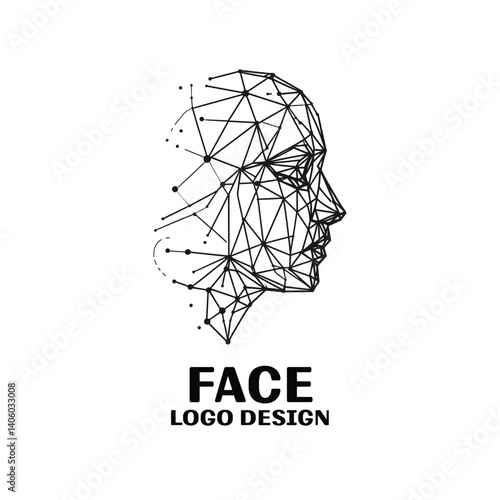 Face Vector Logo Design