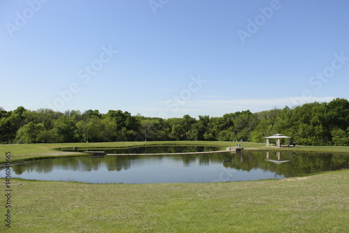 lake in the park