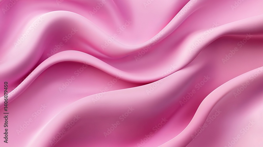 Close up shot of soft pink fabric with gentle folds and subtle shadows creating a smooth texture Close up shot of soft pink fabric with gentle folds and subtle shadows creating a smooth texture