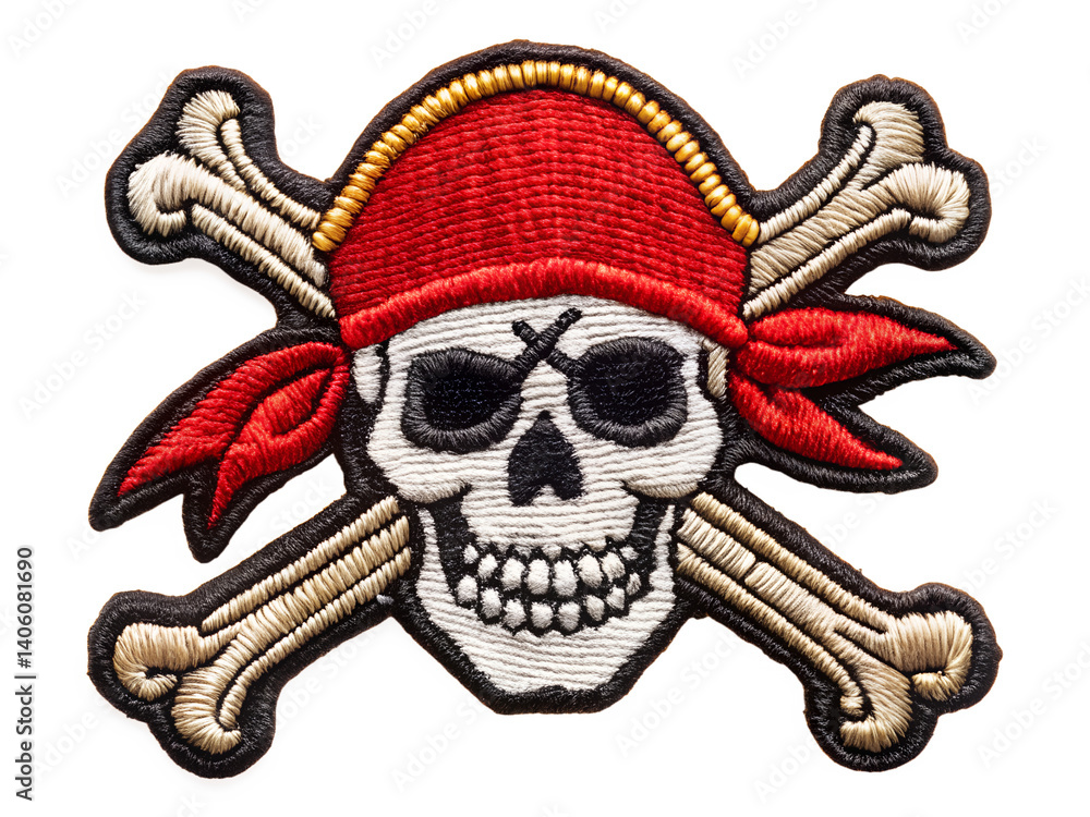 Fototapeta premium pirate skull and crossbones