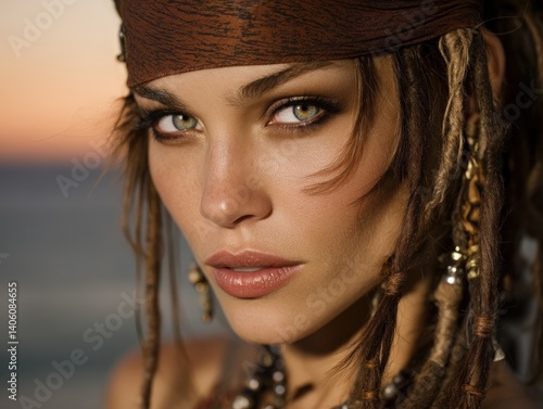 Close-up portrait of a pers...