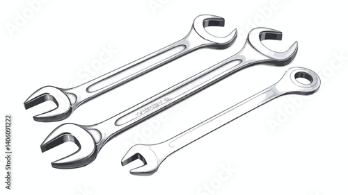 Professional Collection of Tools Including Wrench and Tool