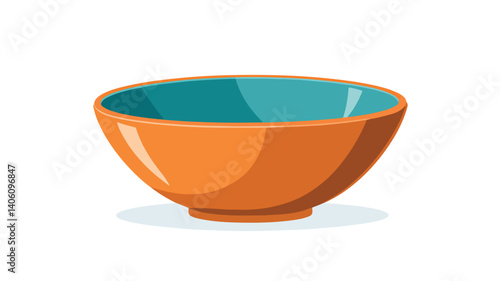 Bowl Icon Vector Illustration Isolated: Professional Symb