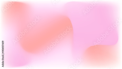 Colored blurred background gradient white and pink background 