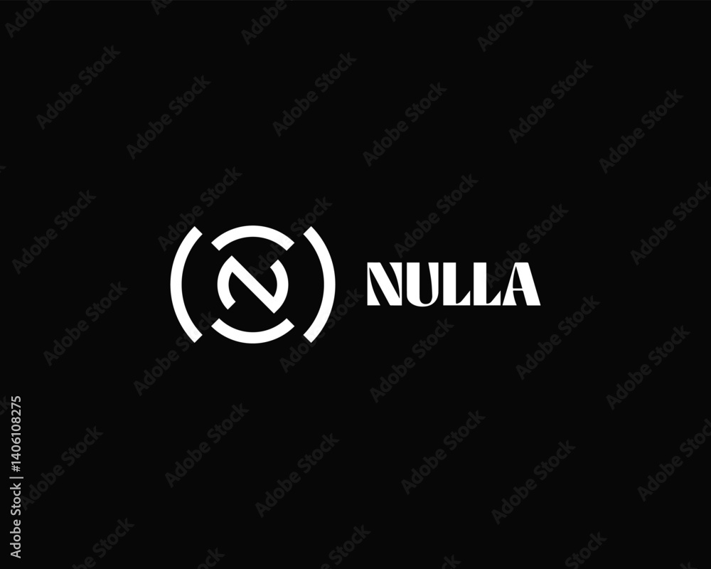 Minimalistic logo from lines. Creative Z N vector letter. Universal energy technology sign. Minimalistic logo from lines. Creative Z N vector letter. Universal energy technology sign.
