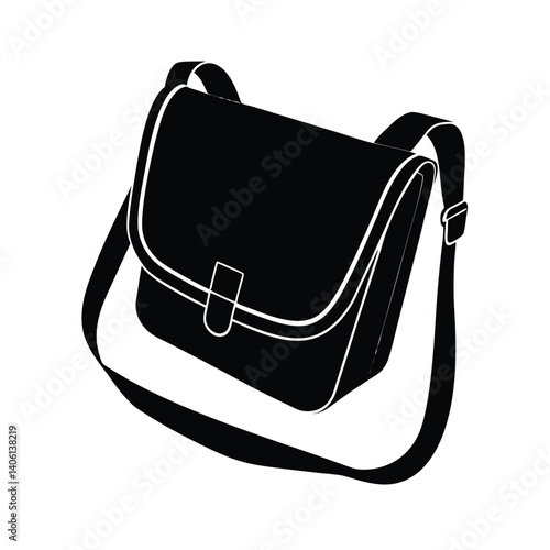 messenger bag silhouette