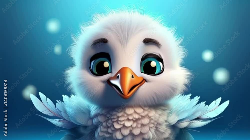 Niedliche kleine Möwe Niedliche kleine Möwe