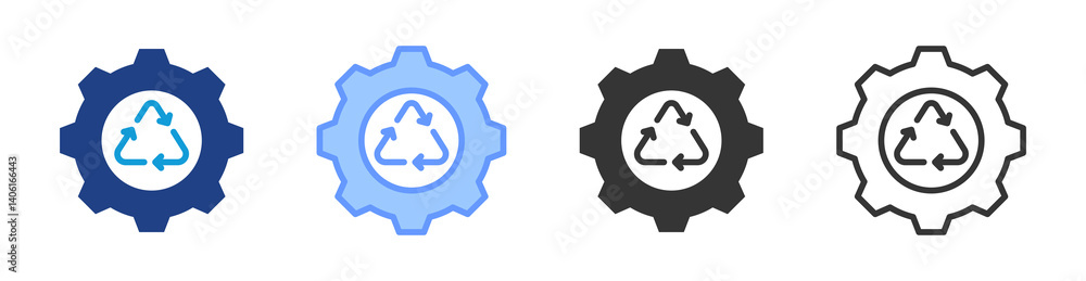 Reinvention icon set multiple style collection Reinvention icon set multiple style collection