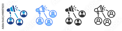 Free Download Affiliate Marketing icon set multiple style collection - GFXLoad
