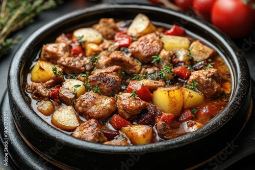 Coq au vin: french cuisine, braised poultry, wine infusion, gourmet flavor, tender meat, rich sauce, rustic recipe, culinary tradition, classic dish, aromatic preparation.