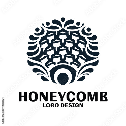 Honeycomb Vector Logo Design