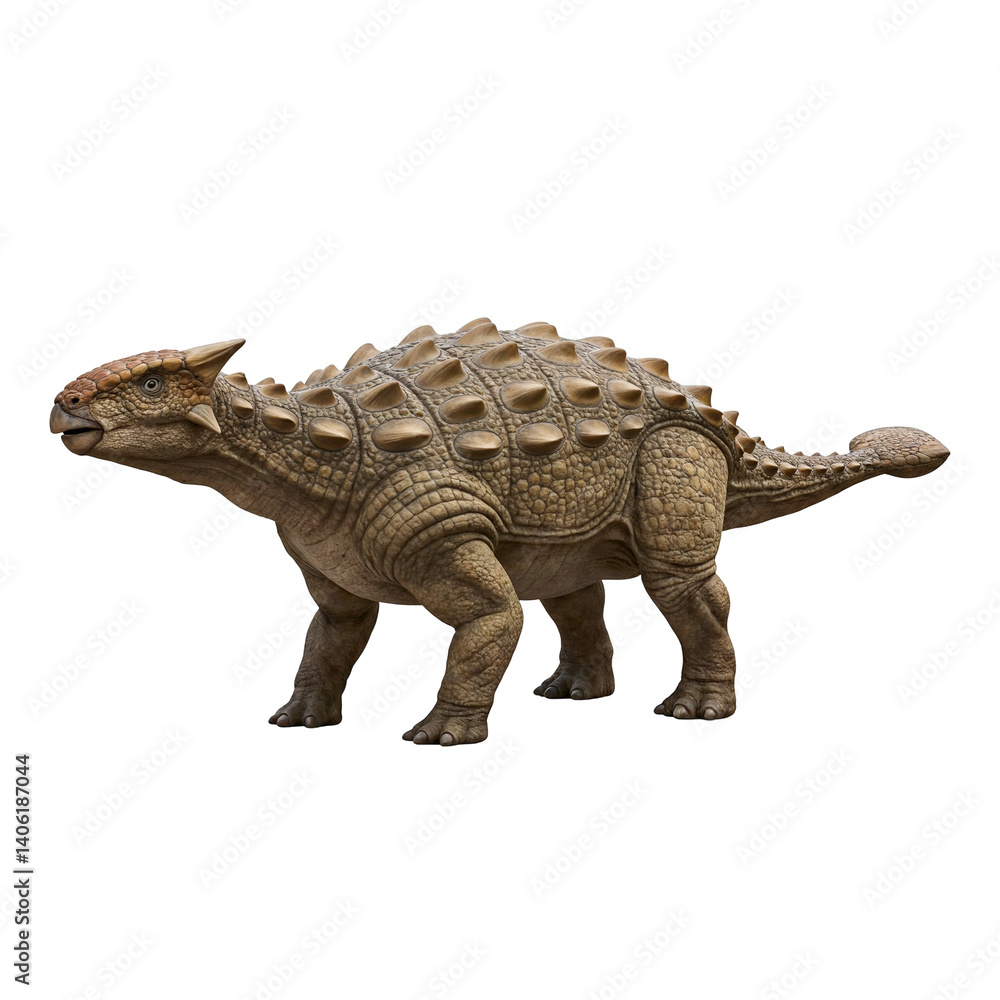 Detailed Ankylosaurus Dinosaur Detailed Ankylosaurus Dinosaur