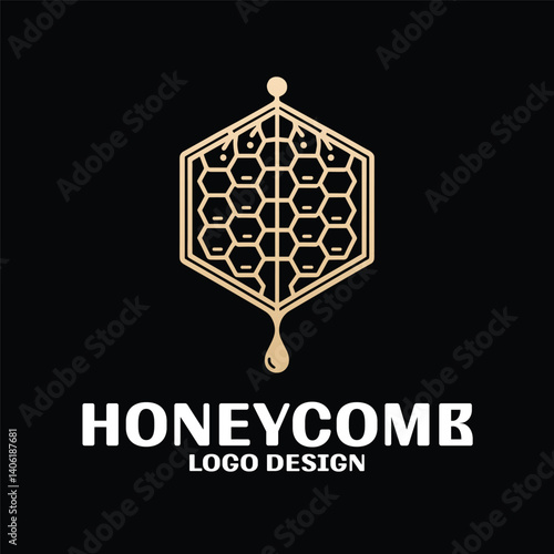 Honeycomb Vector Logo Design