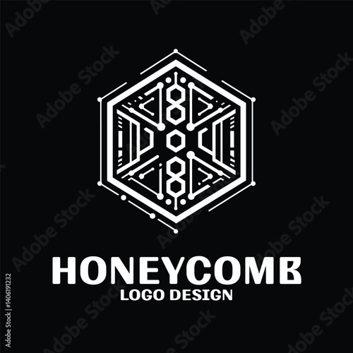 Honeycomb Vector Logo Design