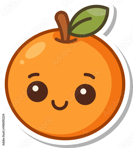 orange cartoon character