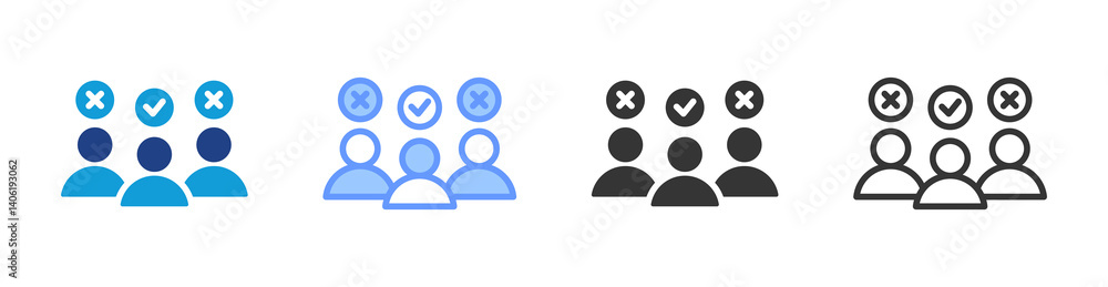 Selection icon set multiple style collection Selection icon set multiple style collection