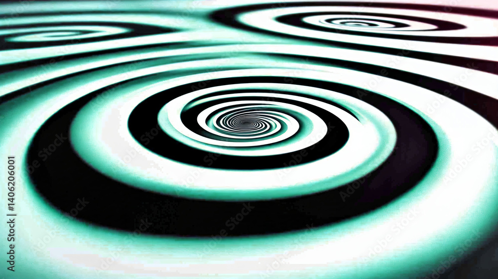 close up of an optical illusion with concentric circles close up of an optical illusion with concentric circles