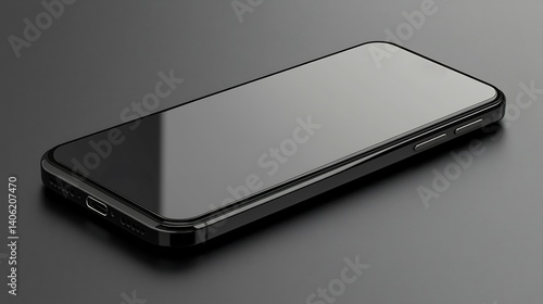 Wallpaper Mural Digital accessibility phone mockup blank screen symbolizing tech inclusivity for all abilities providing ample space for customization and branding Torontodigital.ca