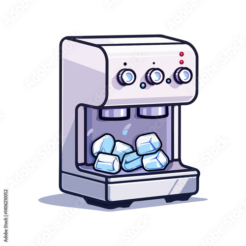 Efficient Home Ice Maker Fast, Convenient Ice Cube Production