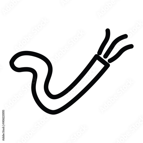 icon broken cable short circuit electricity wire