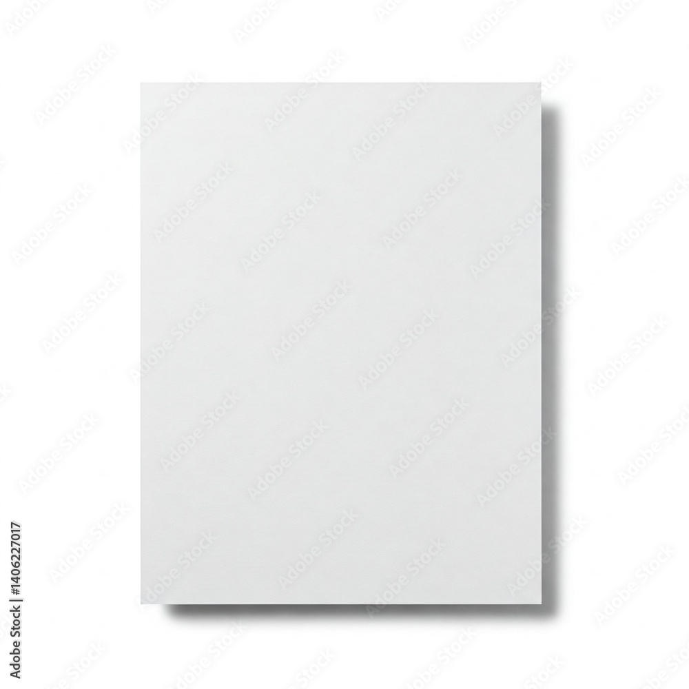 Single sheet of white paper isolated on white background in 16:9 aspect ratio
Single sheet of white paper isolated on white background in 16:9 aspect ratio