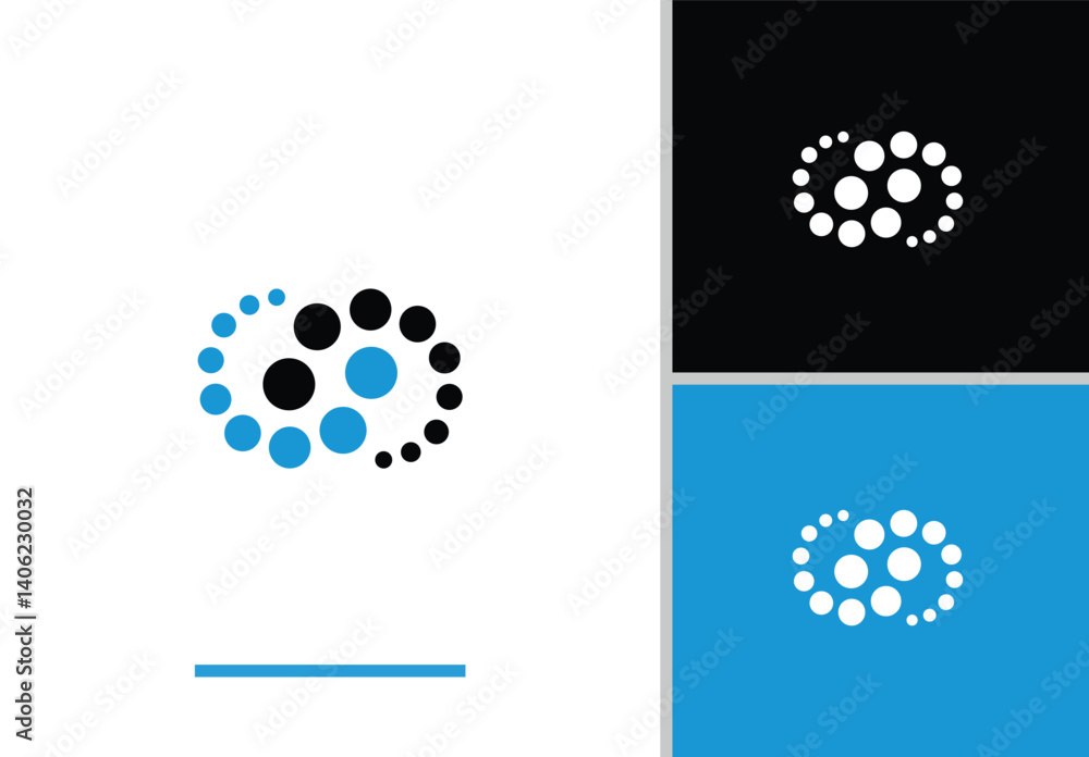 Simple, minimalist and elegant infinity energy technology logo design Simple, minimalist and elegant infinity energy technology logo design