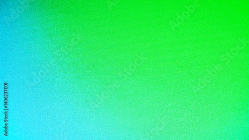Obraz na płótnie Lime green turquoise teal light cyan blue abstract background. Color gradient ombre. Colorful background. Grain noise. Toned canvas fabric. Light bright. w salonie