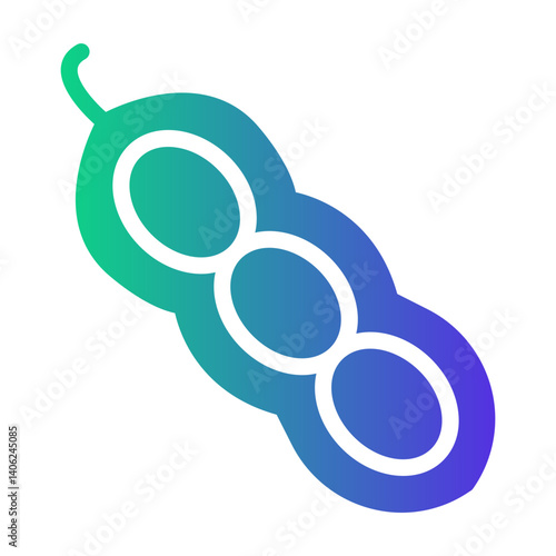 soya beans Gradient icon