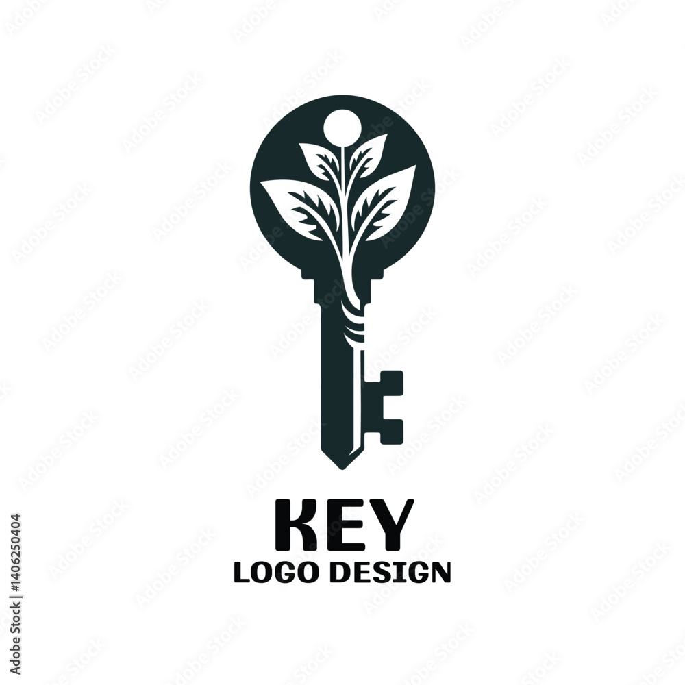 Obraz premium Key Vector Logo Design