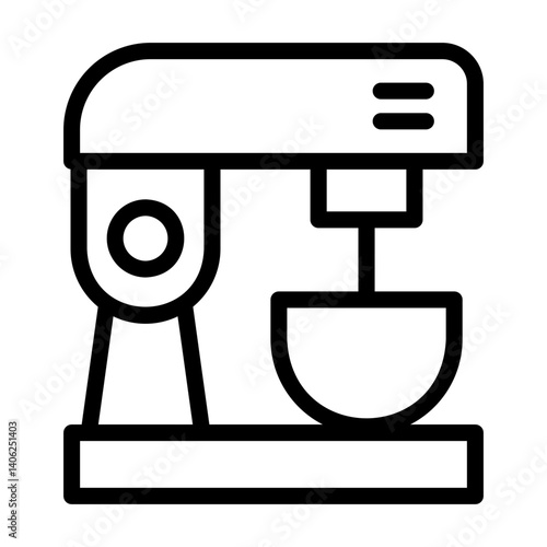 mixer blender Line Icon