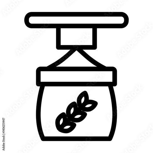 wheat sack Line Icon