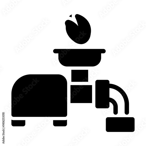 grinder machine Solid icon