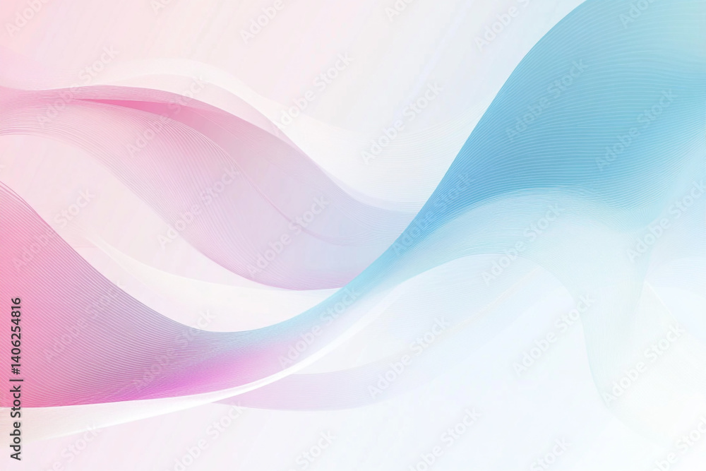 Obraz premium abstract pink background with waves