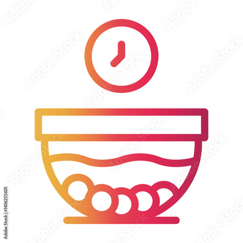 soak Line Gradient Icon