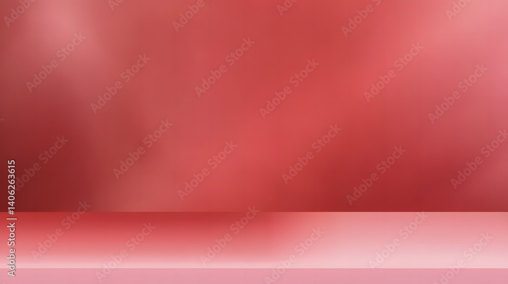 Minimalist red gradient vector background with soft fabric wall and bright high-saturation tones, ideal for product presentation with wide-angle design and blank side spaces Minimalist red gradient vector background with soft fabric wall and bright high-saturation tones, ideal for product presentation with wide-angle design and blank side spaces