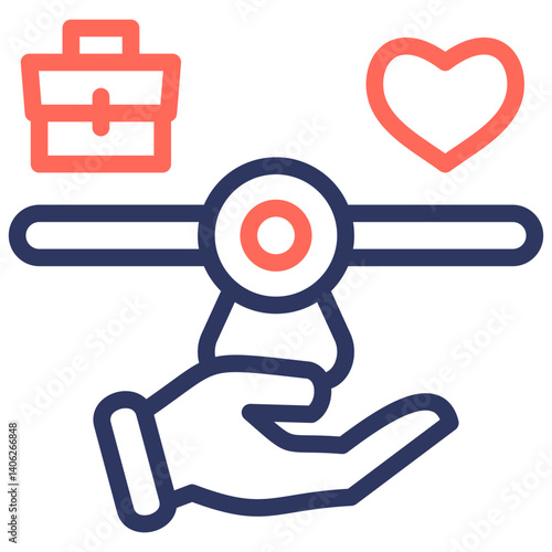 Work Life Balance Icon