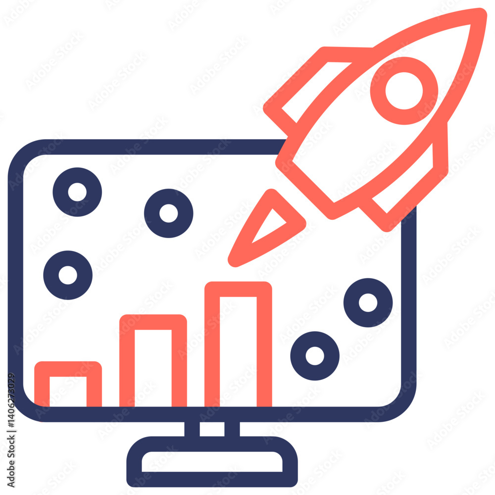 Obraz premium Boost Icon