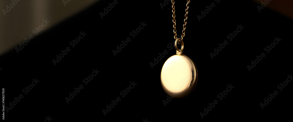 close up of a gold necklace on a black background close up of a gold necklace on a black background