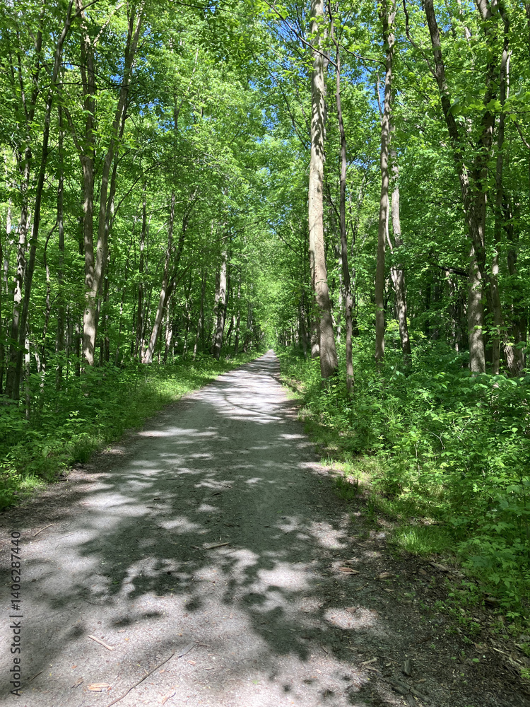Fototapeta premium Pennsylvania Bike Path